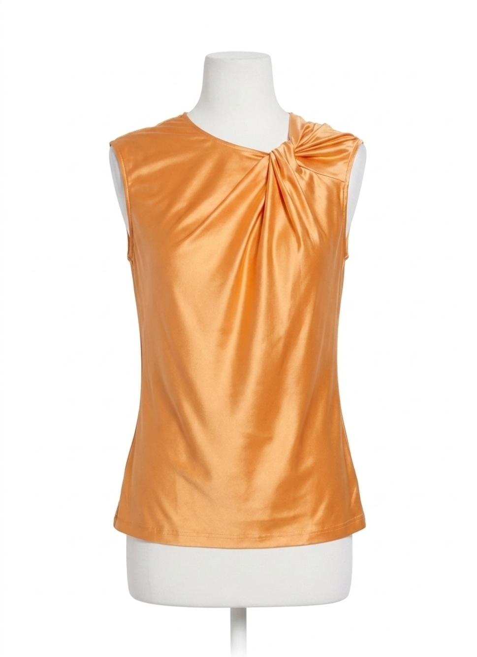 NEW LYSSE selene twisted shoulder top in solar ray